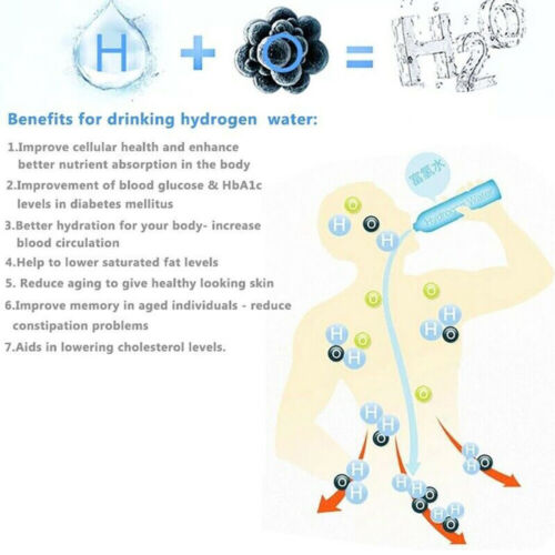 2L High-Capacity Hydrogen Water Generator with Multi-Function Purification and Digital LED Touch Display