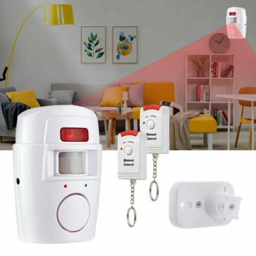 Wireless Motion Sensor Alarm System for Home Security with PIR Detector - Ideal for Doors, Garages, Sheds