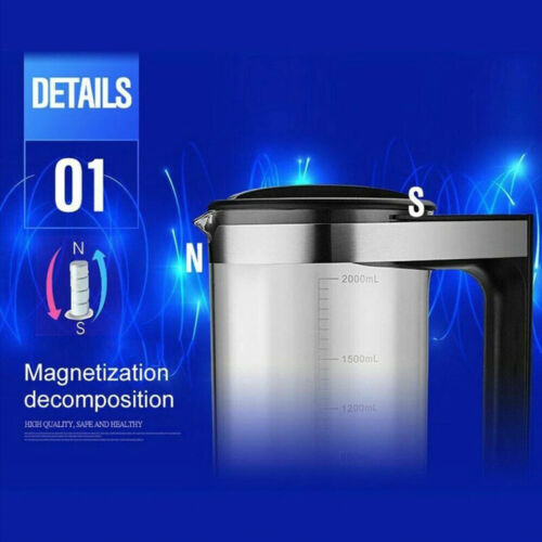 2L High-Capacity Hydrogen Water Generator with Multi-Function Purification and Digital LED Touch Display