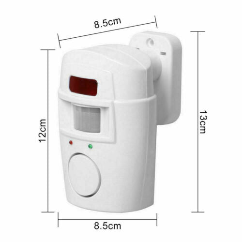 Wireless Motion Sensor Alarm System for Home Security with PIR Detector - Ideal for Doors, Garages, Sheds