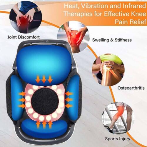 Advanced Smart Knee Massager with Infrared, Vibration Therapy