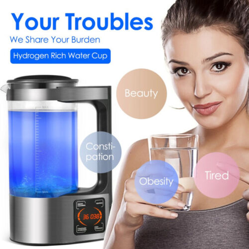 2L High-Capacity Hydrogen Water Generator with Multi-Function Purification and Digital LED Touch Display