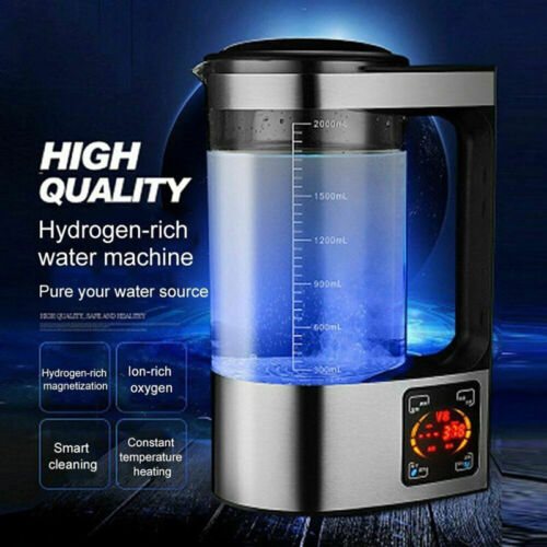 2L High-Capacity Hydrogen Water Generator with Multi-Function Purification and Digital LED Touch Display