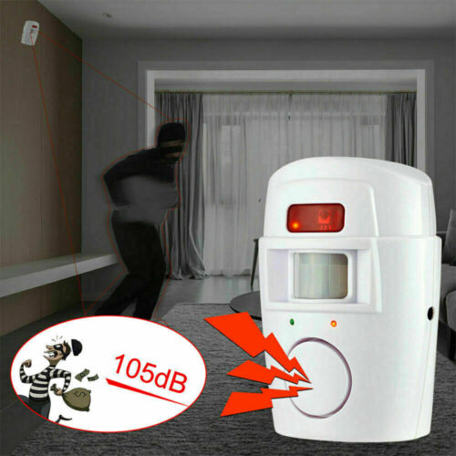 Wireless Motion Sensor Alarm System for Home Security with PIR Detector - Ideal for Doors, Garages, Sheds