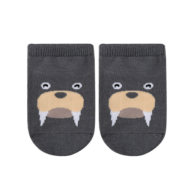 Ola Koala Unisex Baby Socks - Cute Cartoon Animals Pack of 8