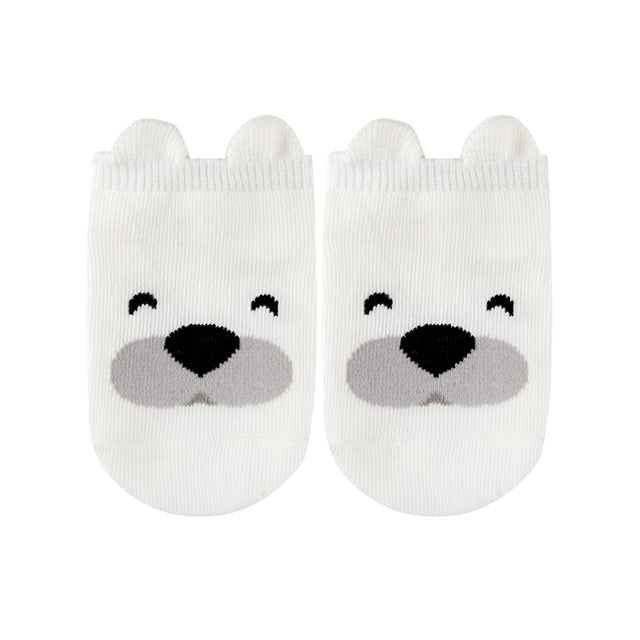 Ola Koala Unisex Baby Socks - Cute Cartoon Animals Pack of 8