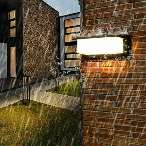 LED Wall Light Waterproof Outdoor Lamp Exterior lights Yard Modern with Sensor